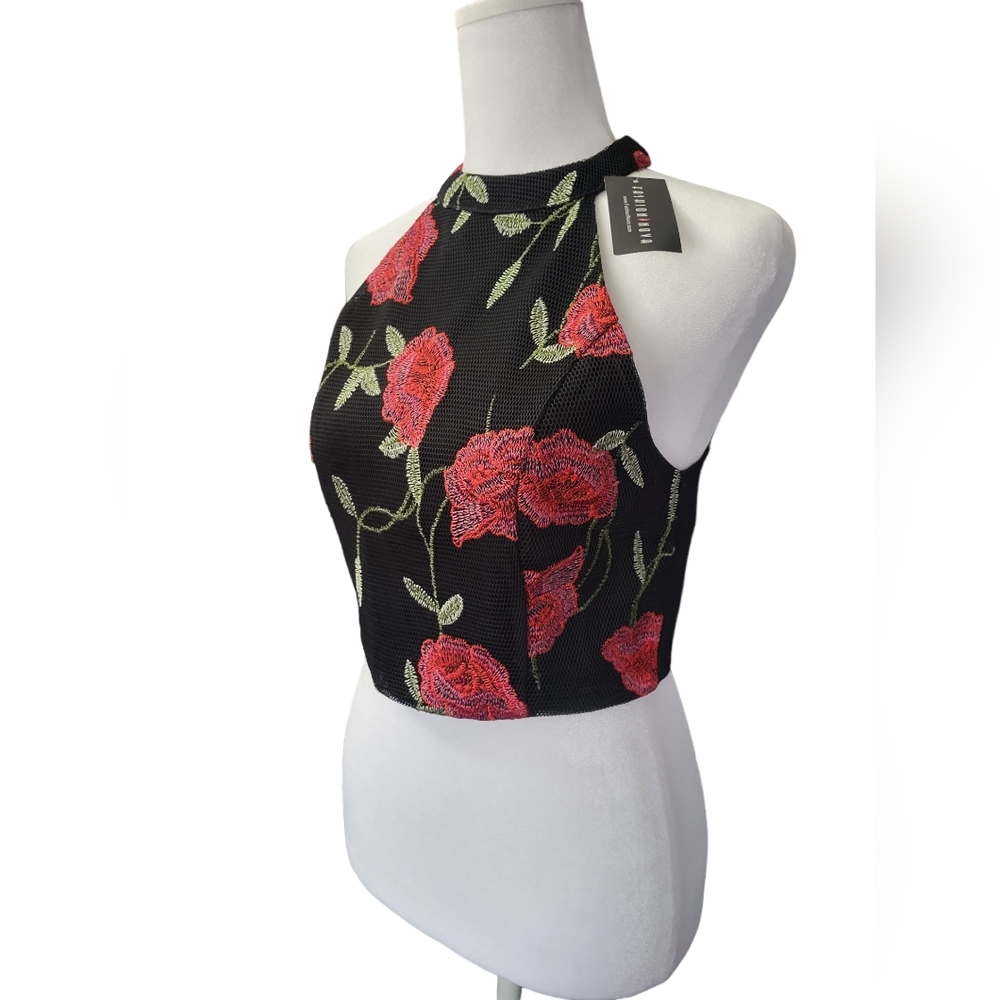 Fashion Nova Throw Me a Rose Top